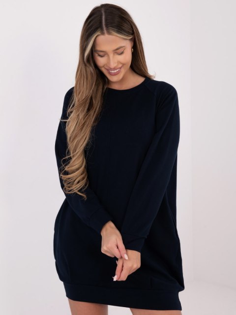 Sukienka RV-TU-5184.93P granatowy L/XL