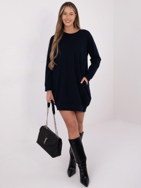 Sukienka RV-TU-5184.93P granatowy L/XL