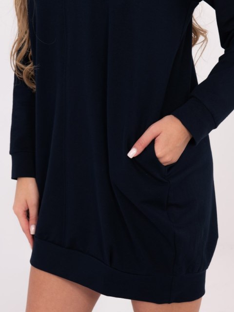 Sukienka RV-TU-5184.93P granatowy S/M