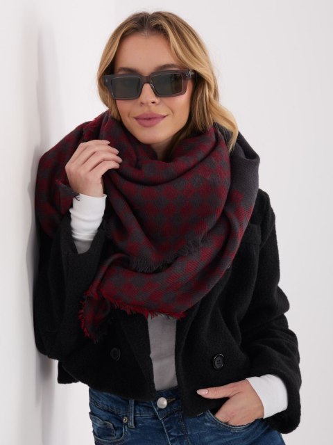 Szalik AT-SZ-16501.03 ciemny szary