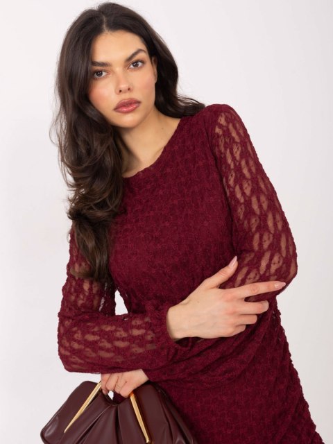 Sukienka IT-SK-9975.99 bordowy