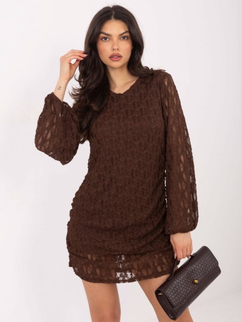 Sukienka IT-SK-9975.99 brązowy