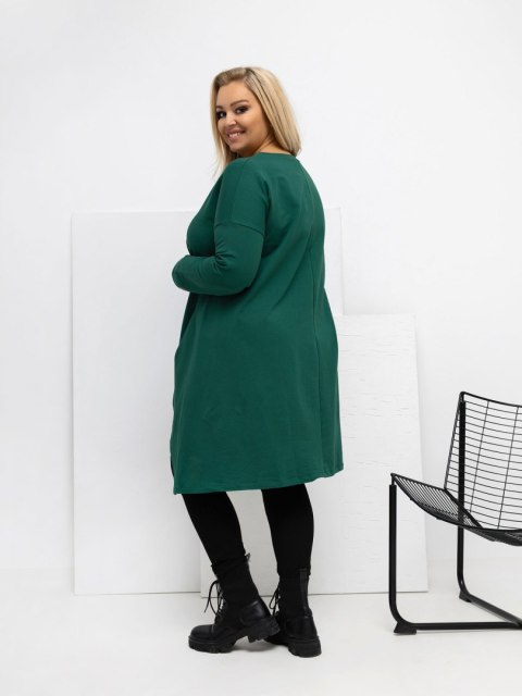 Tunika RV-TU-5042.09X ciemny zielony one size XL/2XL