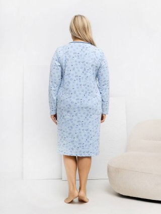 Koszula nocna DU-KN-FP-604.10 jasny niebieski XL