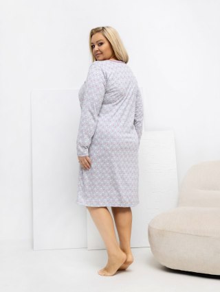 Koszula nocna DU-KN-FP-605.69 szary XL