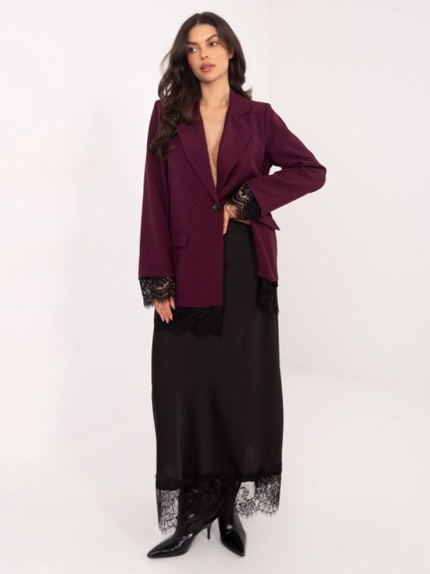 Marynarka IT-MA-FL9916-1.07P ciemny czerwony