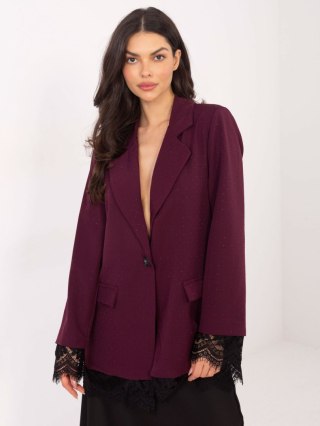 Marynarka IT-MA-FL9916-1.07P ciemny czerwony