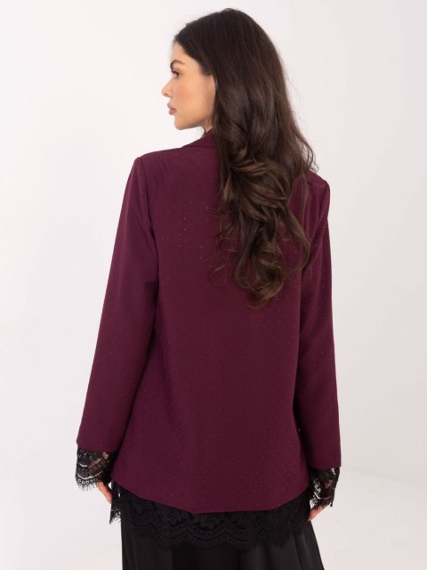 Marynarka IT-MA-FL9916-1.07P ciemny czerwony