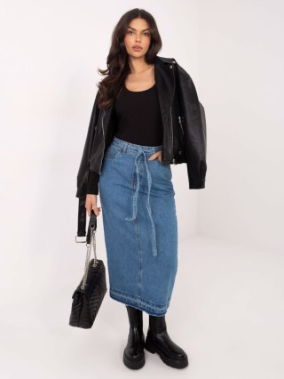 Spódnica D80030BI50248L211 niebieski S