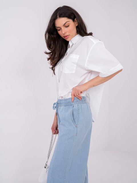 Spodnie D80038BB62627L220 jasny niebieski S