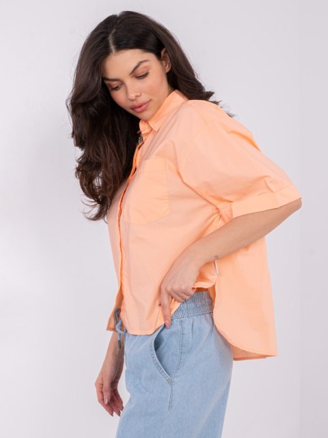 Bluzka D70089M11339A brzoskwiniowy XL