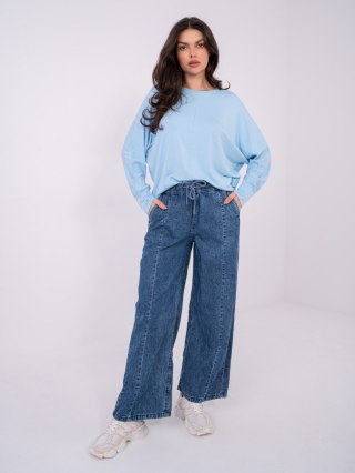 Spodnie D80038BB62627M327 ciemny niebieski XS