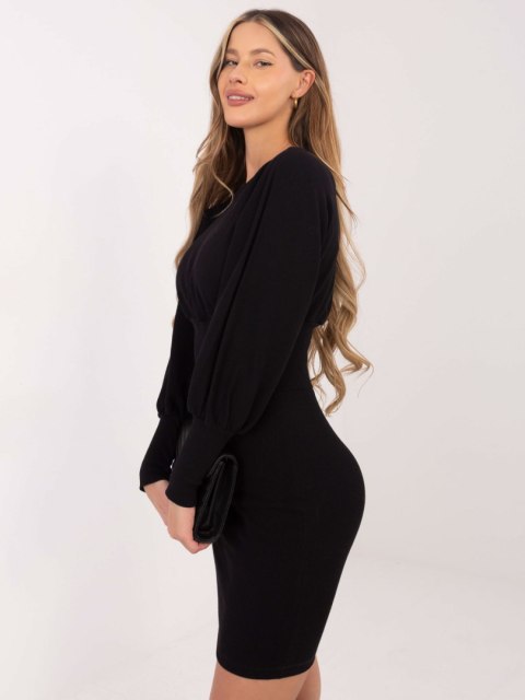 Sukienka RV-SK-6079.65 czarny M