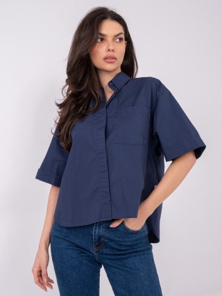 Bluzka D70089M11339A granatowy XL