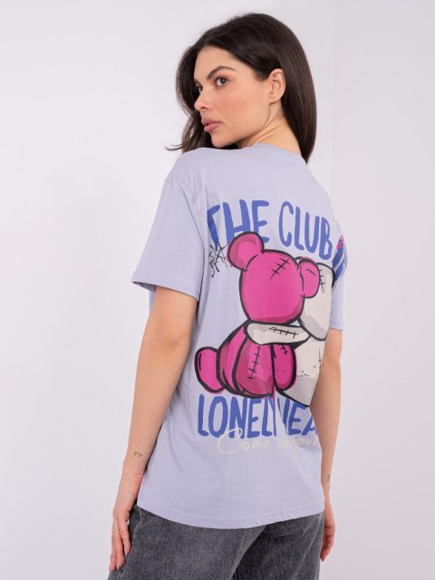 T-shirt D12022AH02645Y jasny fioletowy XL