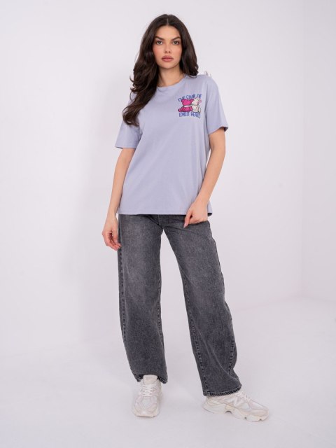 T-shirt D12022AH02645Y jasny fioletowy S