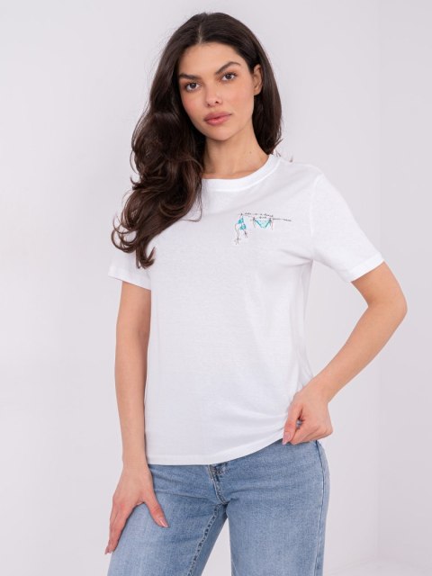 T-shirt D12022M02844A biały L