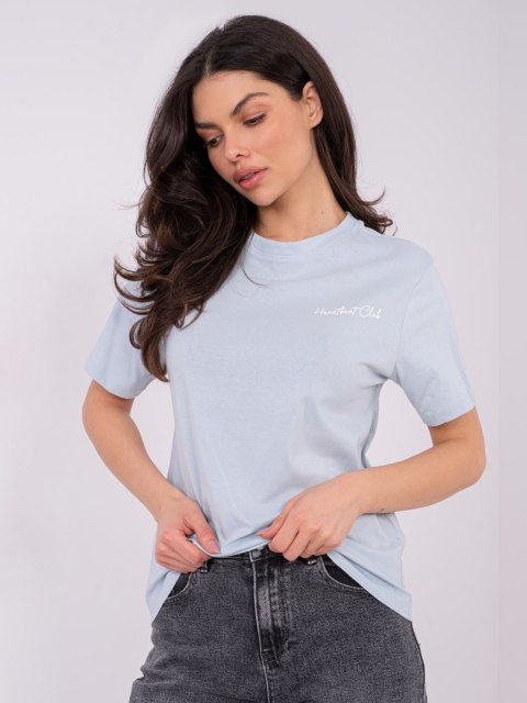 T-shirt D12022M02853A jasny niebieski L