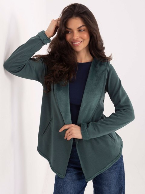 Bluza D68450M01066D1 ciemny zielony L