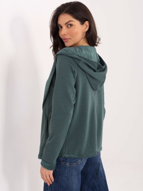 Bluza D68450M01066D1 ciemny zielony L