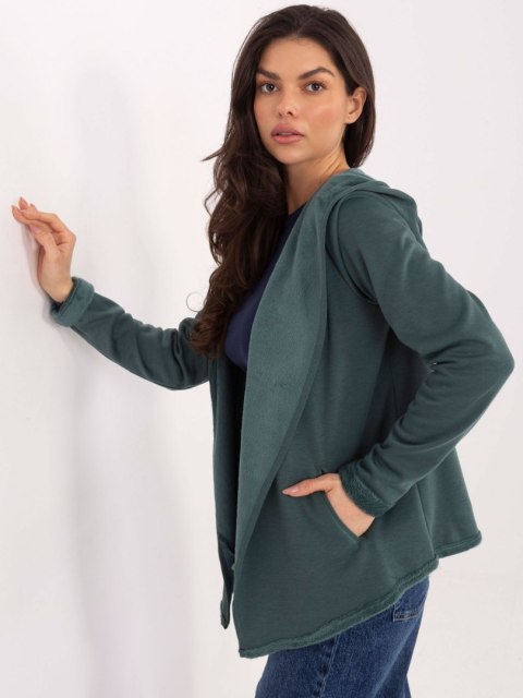 Bluza D68450M01066D1 ciemny zielony L