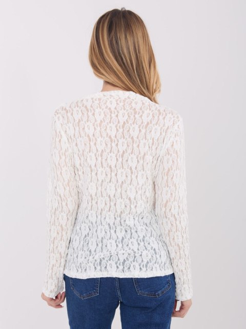 Elegancka bluzka damska biała na wesele i wieczorne wyjścia