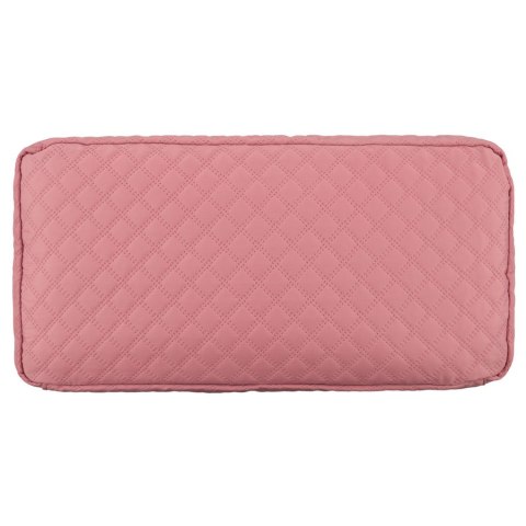 Różowa, treningowa torba wykonana z poliestru, dwukomorowa - Peterson