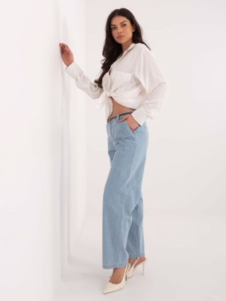 Spodnie D80038BB62630L220 jasny niebieski L