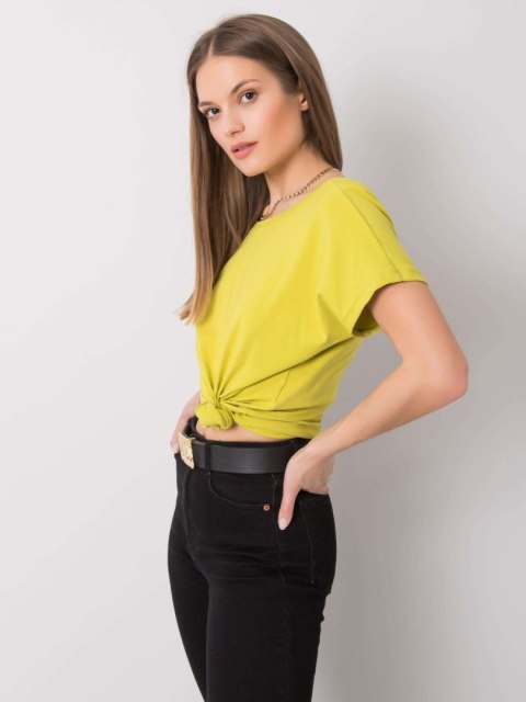 T-shirt RV-TS-4662.25P limonkowy M