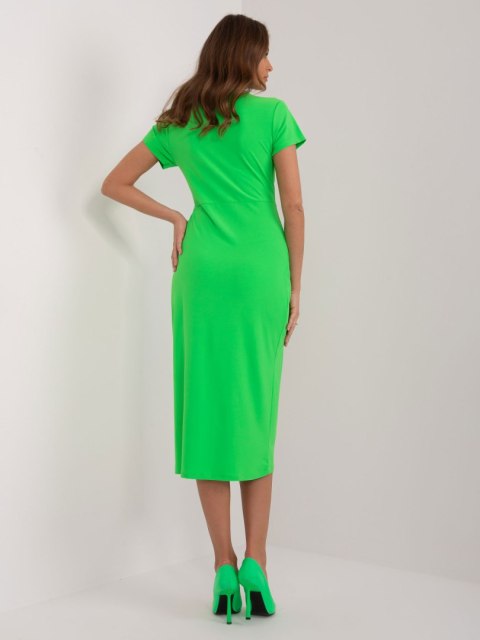 Sukienka DHJ-SK-17302K.93 jasny zielony