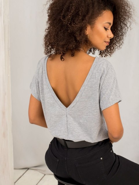 T-shirt RV-TS-4662.39P szary L