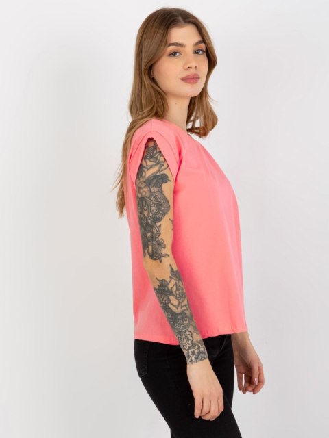 T-shirt RV-TS-4833.00X brzoskwiniowy M