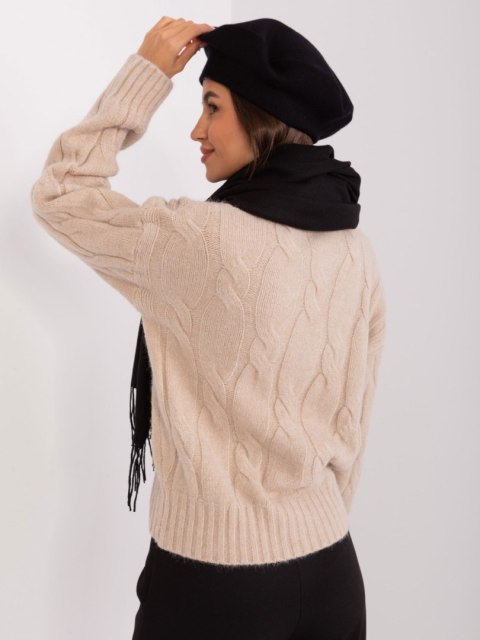 Czapka AT-CZ-231305.91P czarny