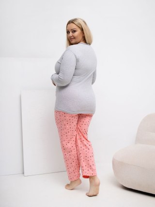 Piżama DU-PI-FP-509.99P szary 3XL