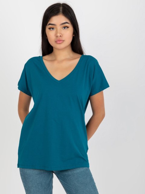 T-shirt RV-TS-4832.66P morski L