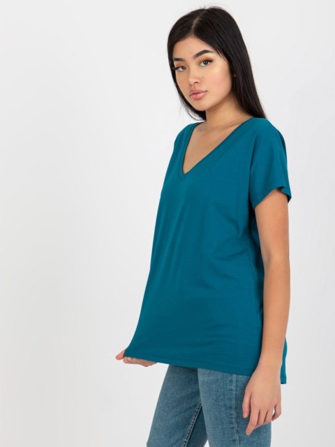 T-shirt RV-TS-4832.66P morski XL