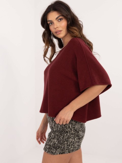 Sweter IT-SW-0811.82P bordowy