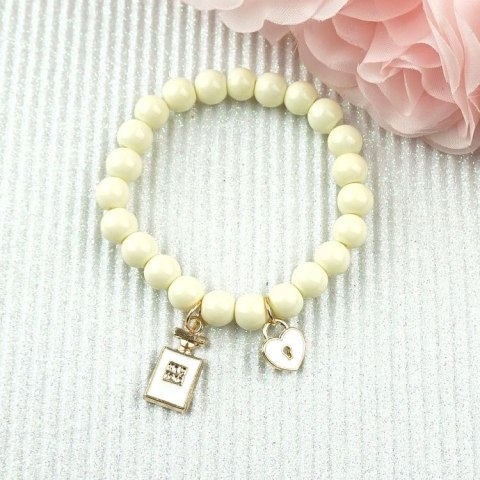 BRANSOLETKA KORALIKI CHARMS B91