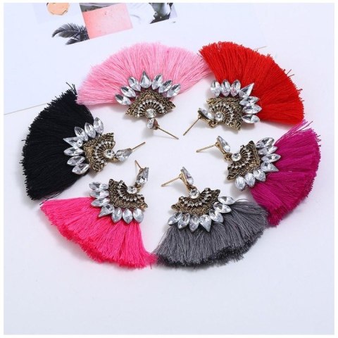 KOLCZYKI CHWOSTY Fuksja K867F