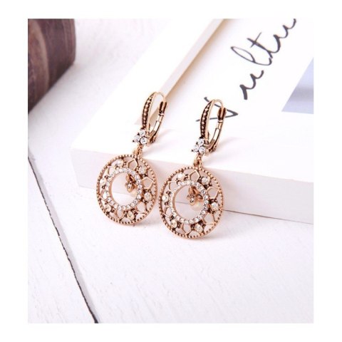 KOLCZYKI gothic stare złoto wysoka jakość K1153