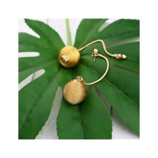 Kolczyki Wiszące kule wysoka jakość K786