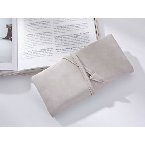 Miękki portfel damski szary PW75SZ – pojemny i stylowy