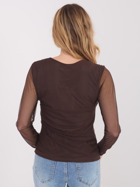 Bluzka IT-BZ-21915.57 ciemny brązowy
