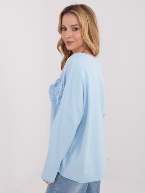 Bluzka IT-BZ-6694.69 jasny niebieski