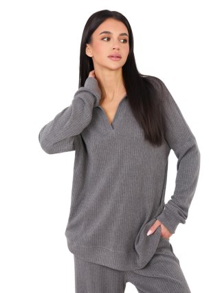 Komplet LK-KMPL-510128.07 ciemny szary L/XL