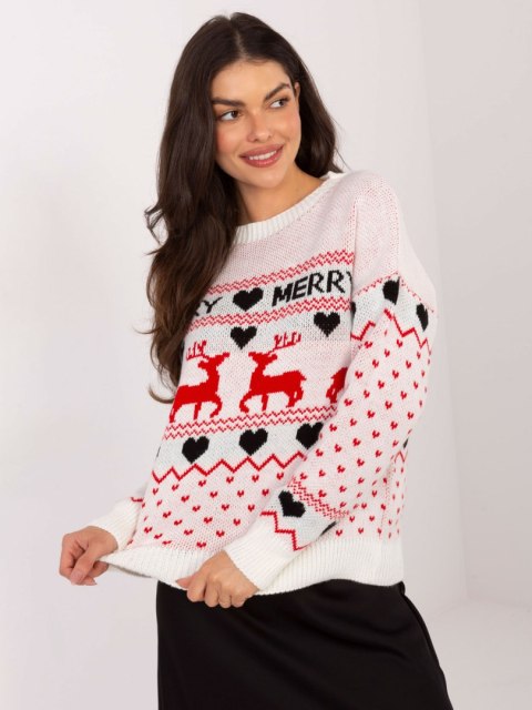 Sweter MI-SW-2111.89 ecru