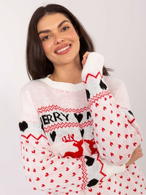 Sweter MI-SW-2111.89 ecru