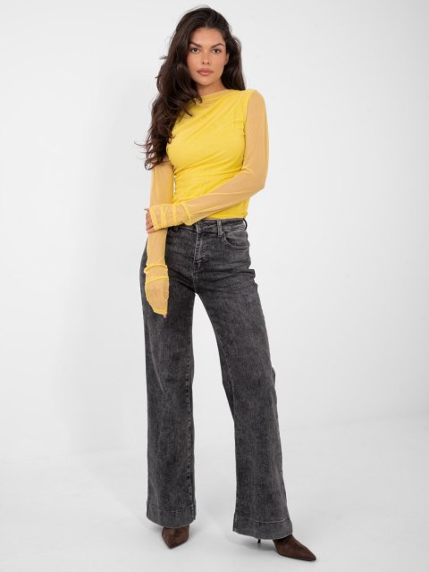 Żółta bluzka damska ITALY MODA do pracy i na imprezę