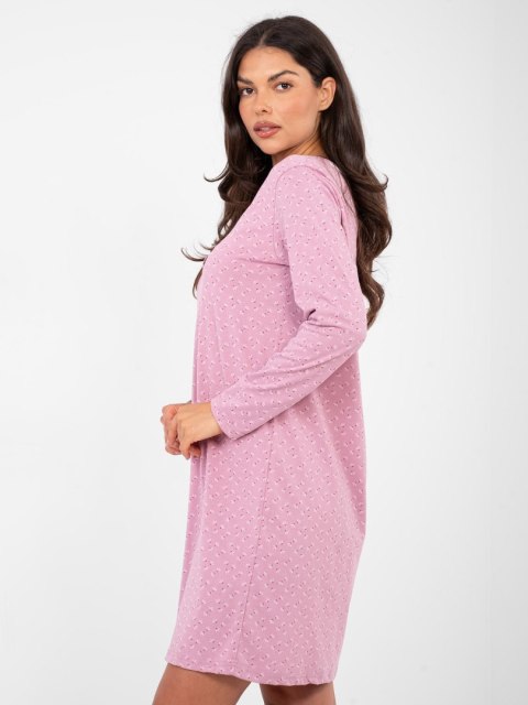 Koszula nocna DU-KN-FP-105.36 ciemny różowy 2XL