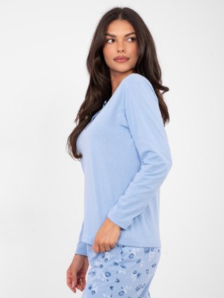 Piżama DU-PI-FP-007.69 jasny niebieski L